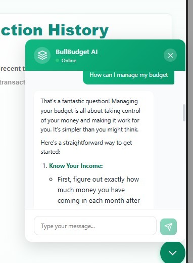 BullBudget – screenshot 5