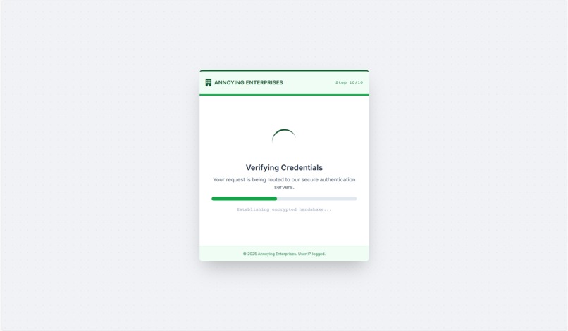 Super Annoying Log In – screenshot 6