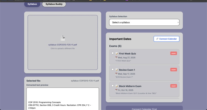 Syllabus-Connect – screenshot 3