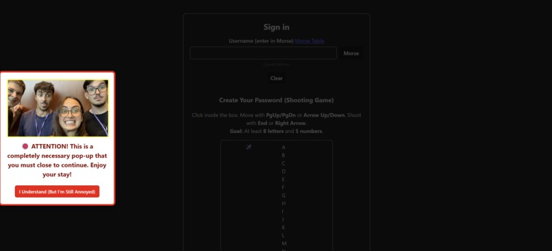 A Simple Login – screenshot 1