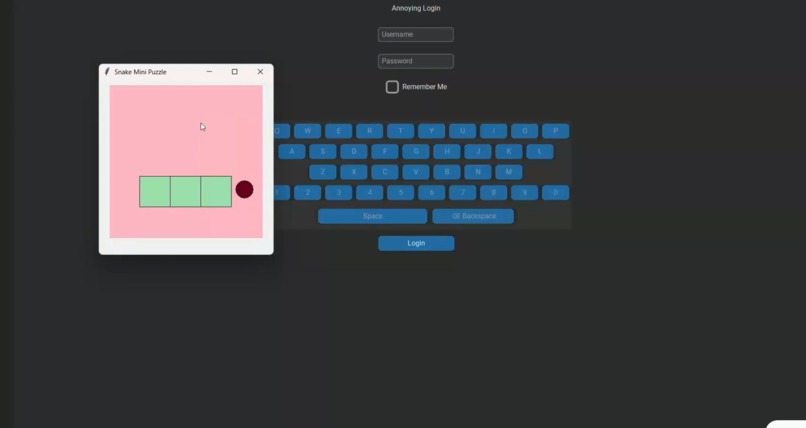 Annoying Login – screenshot 3