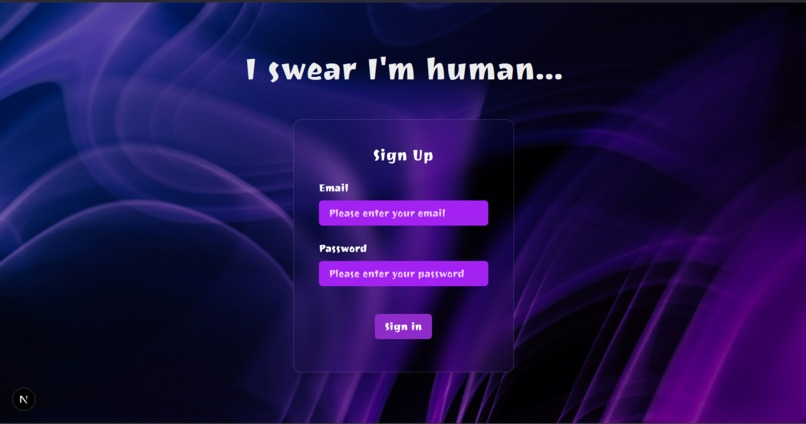 I swear I'm Human... – screenshot 1