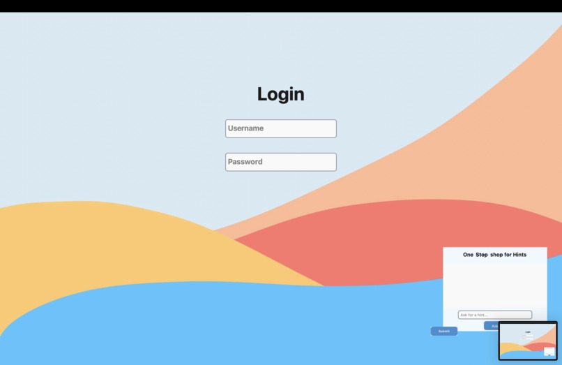 HackJam UI – screenshot 1