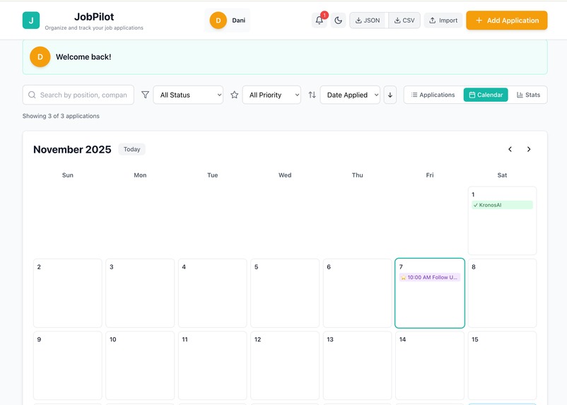 JobPilot – screenshot 4