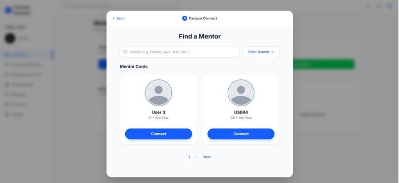 Campus Connect – screenshot 1