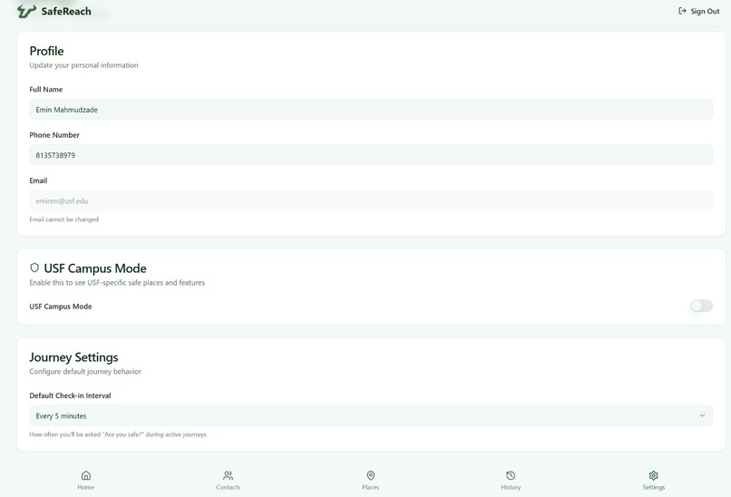 SafeReach – screenshot 2
