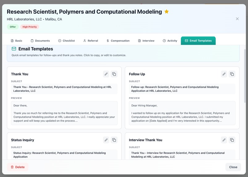 JobPilot – screenshot 11