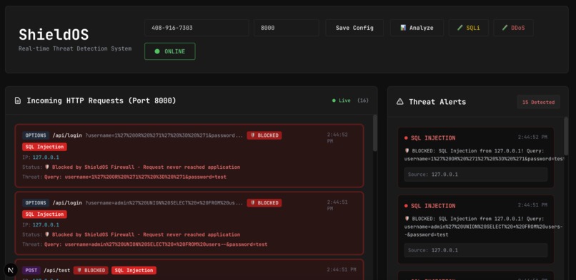 ShieldOS – screenshot 1