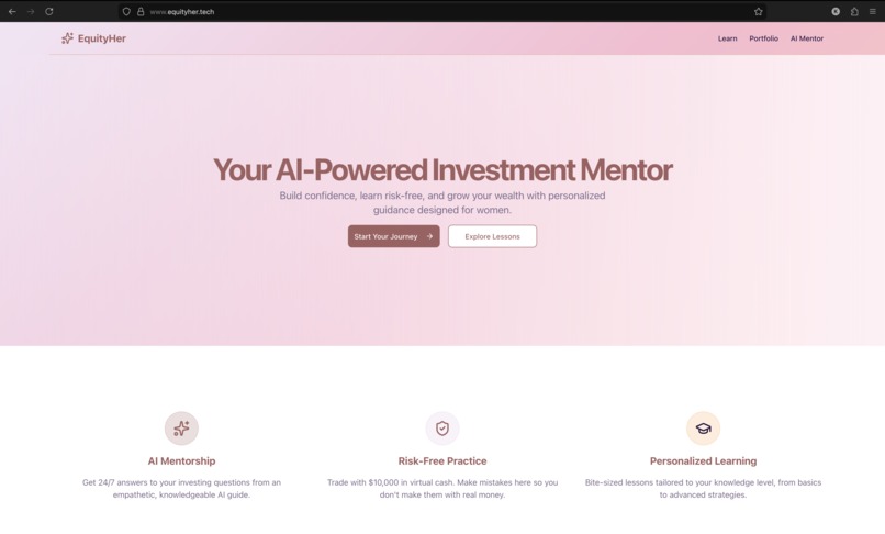 EquityHer – screenshot 6