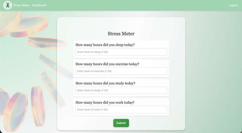 Stress Scale – screenshot 1