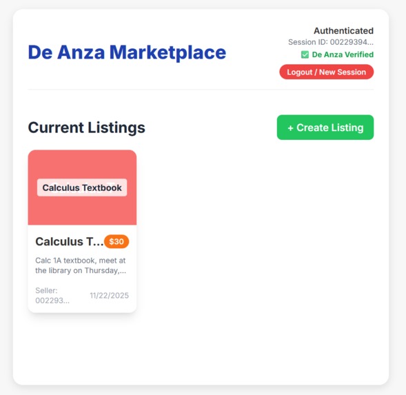 De Anza Marketplace – screenshot 6