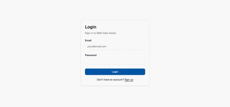 SMA Daily Assist – screenshot 2