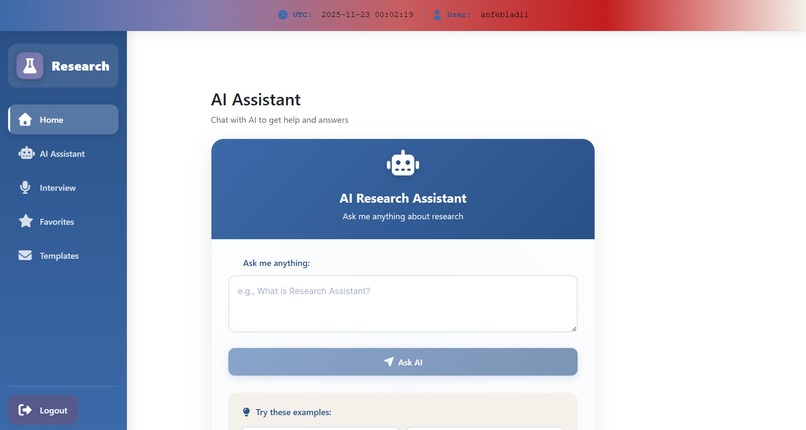 AcadFinder – screenshot 2