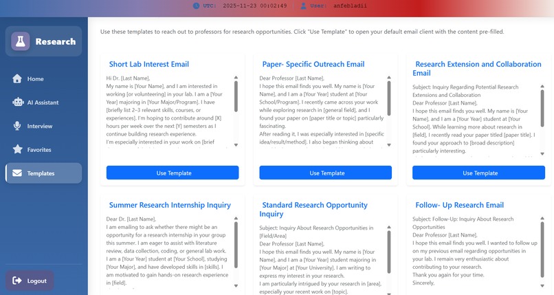 AcadFinder – screenshot 4