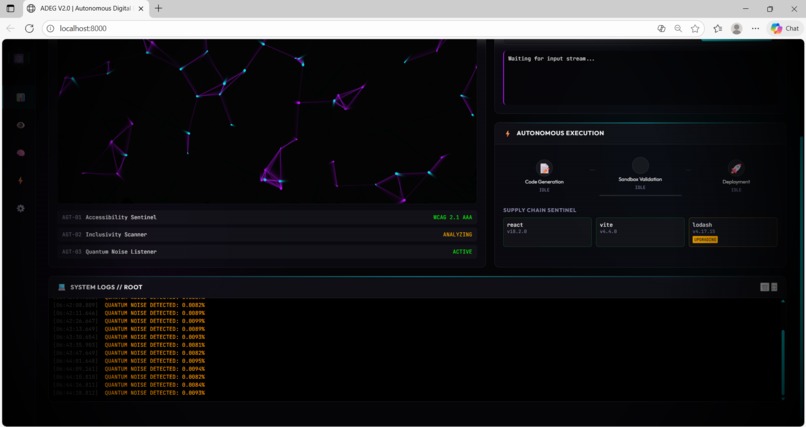 ADEG V2.0—the Autonomous Digital Ecosystem Guardian – screenshot 2