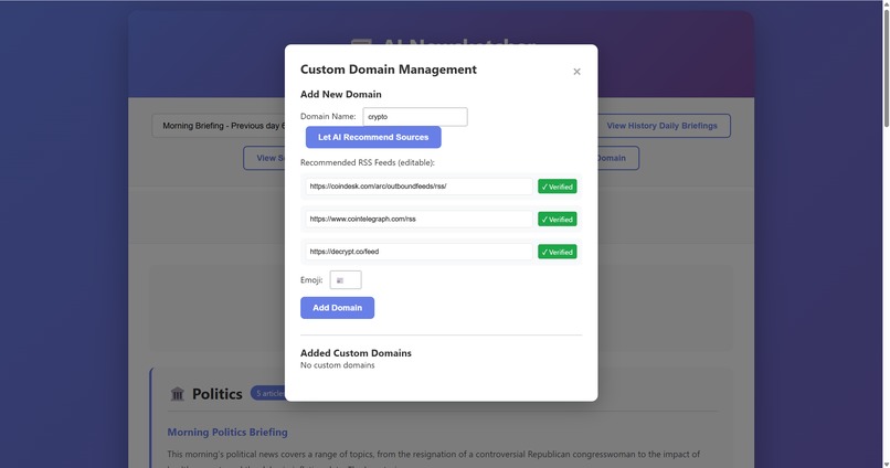 AI Newsketcher – screenshot 1