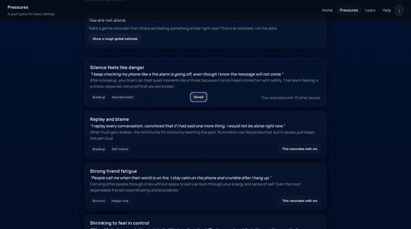 Pressures: Men's Mental Health – screenshot 4