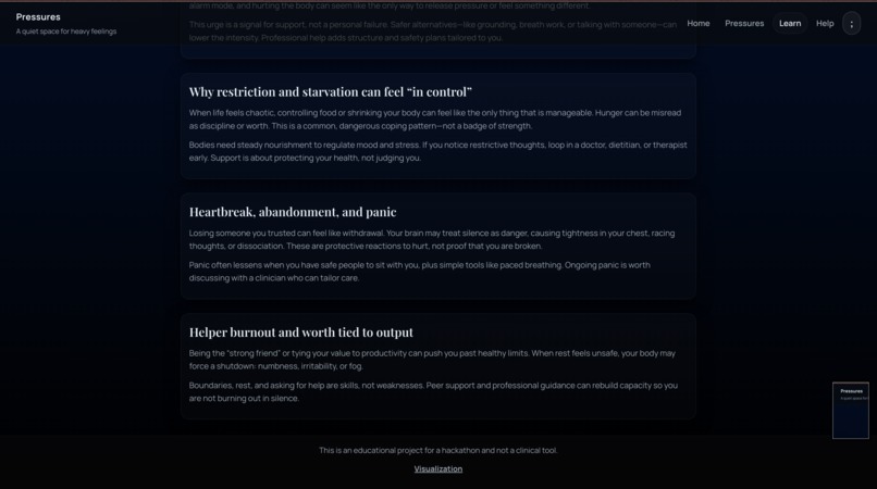 Pressures: Men's Mental Health – screenshot 5