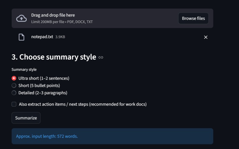 FocusNote – screenshot 1