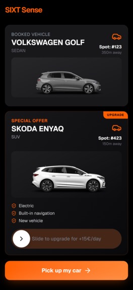 Sixt Sense – screenshot 2