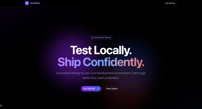 TestPilot – screenshot 1