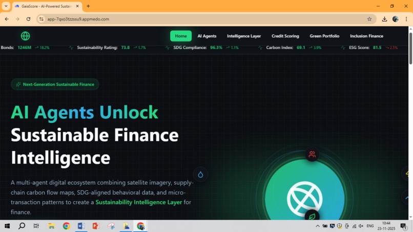 GreenLens AI – Dynamic ESG & Credit Intelligence – screenshot 6