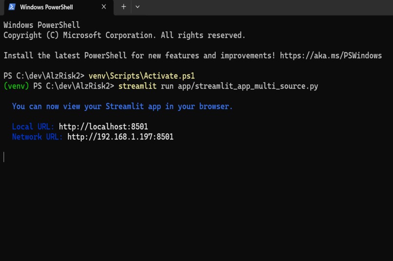 AlzRisk – screenshot 3