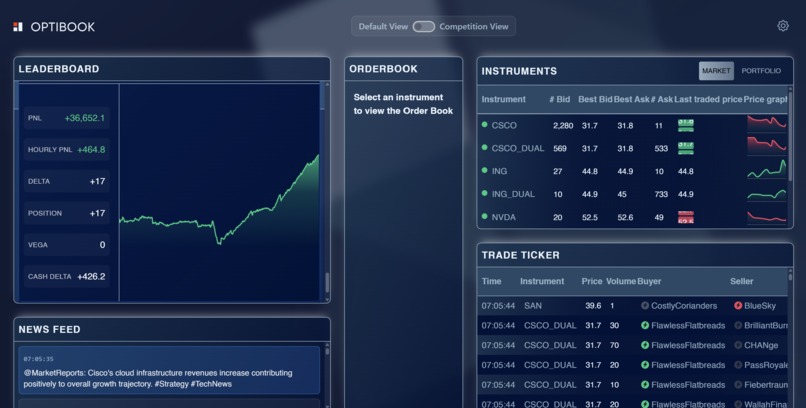 Optiver-FIBers – screenshot 1