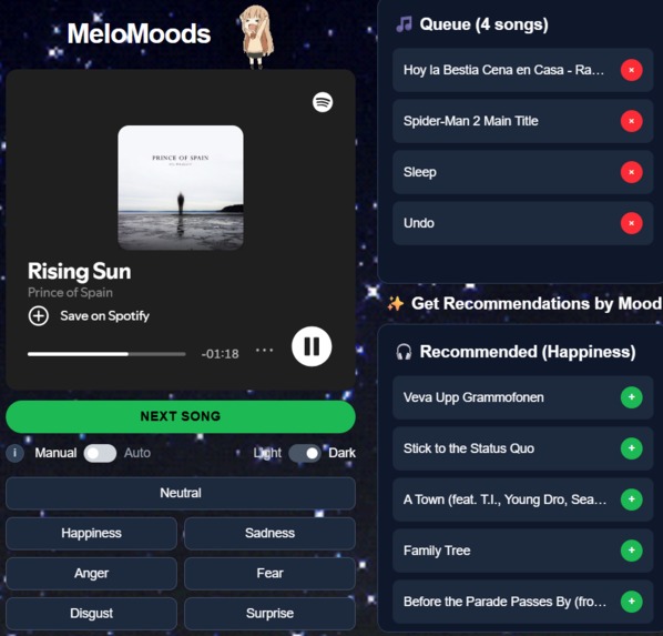 MeloMoods – screenshot 1