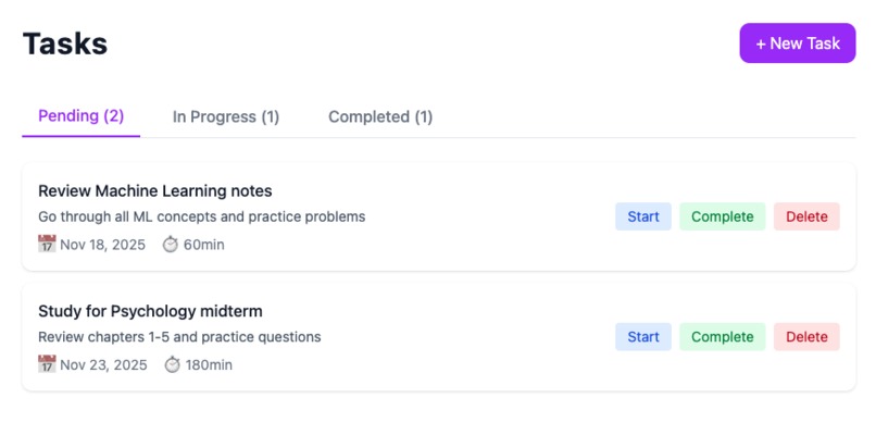 StudyBlocks – screenshot 1