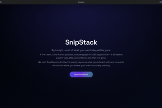 SnipStack