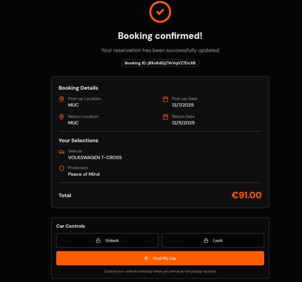 SIXT Sense – screenshot 1
