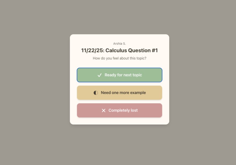 Quick Pulse: Live Classroom Feedback – screenshot 4