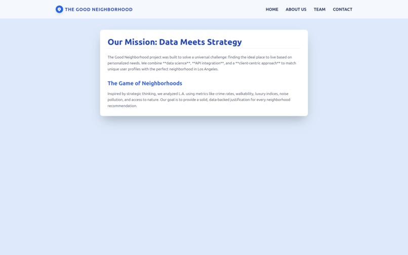 The Good Neighborhood – screenshot 4