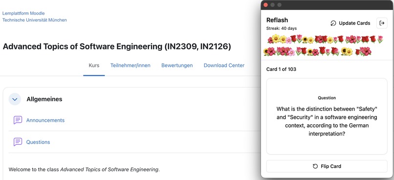 Reflash – screenshot 1