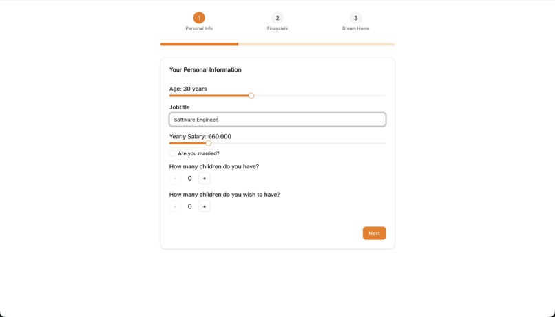 getHome(interhyp) – screenshot 2