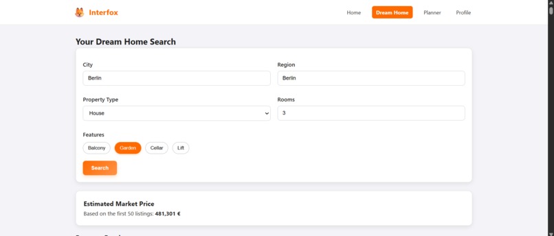 InterFox – screenshot 1