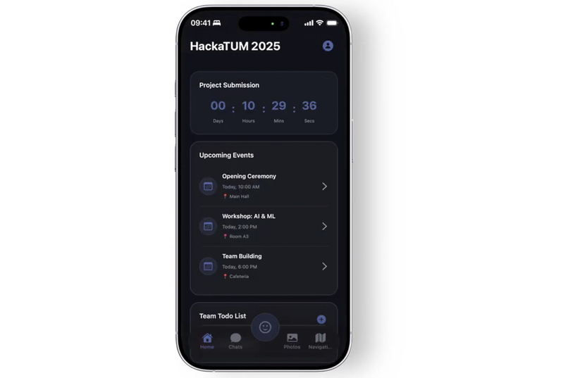 PhotoTUM – screenshot 1