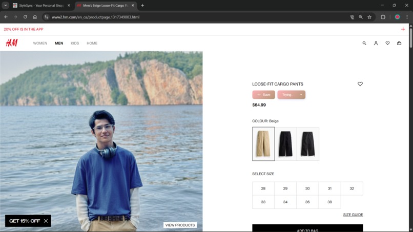 StyleSync – screenshot 1