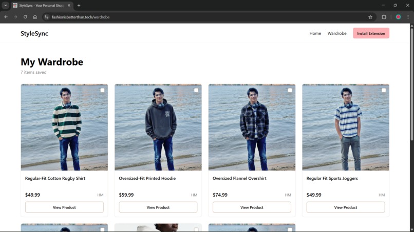StyleSync – screenshot 2