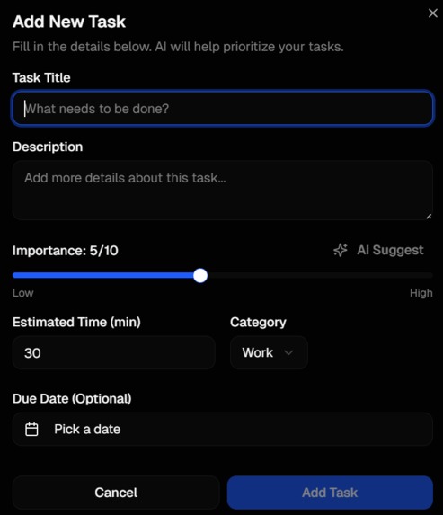 PlanItOut – screenshot 1