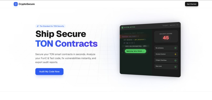 CryptoSecure – screenshot 1