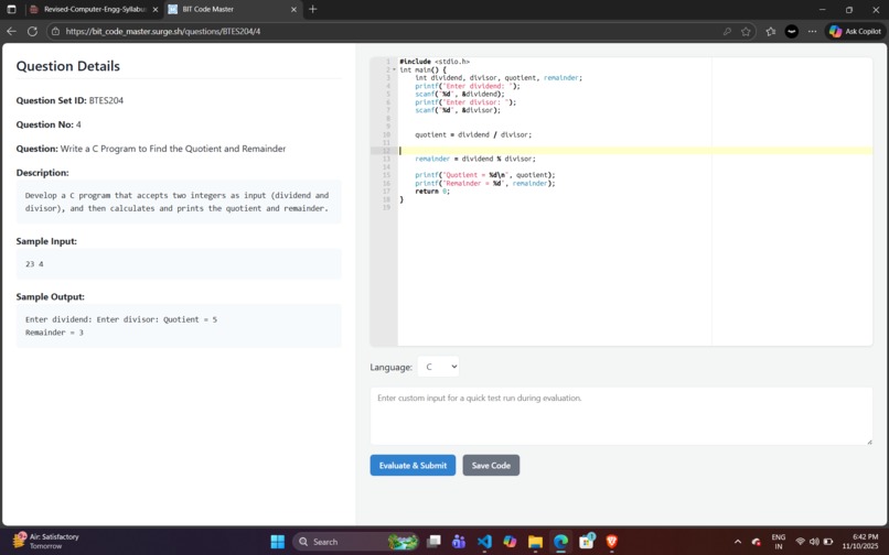 BIT Code Master – screenshot 5