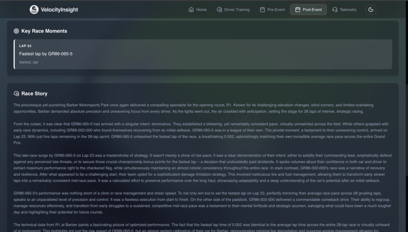 VelocityInsight – screenshot 6
