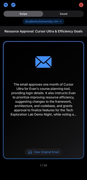 iSwipe – Your intelligent email management tool – screenshot 4