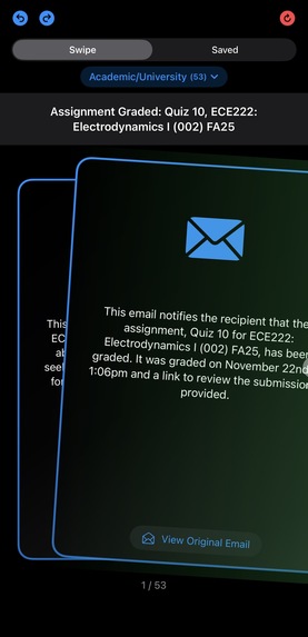 iSwipe – Your intelligent email management tool – screenshot 5