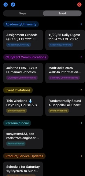 iSwipe – Your intelligent email management tool – screenshot 8