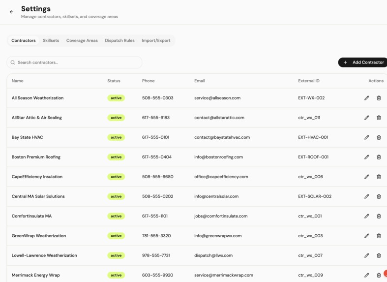 HomeWise Dispatch Engine for Utility Companies – screenshot 4