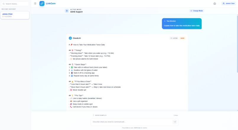 LinkCare – screenshot 2