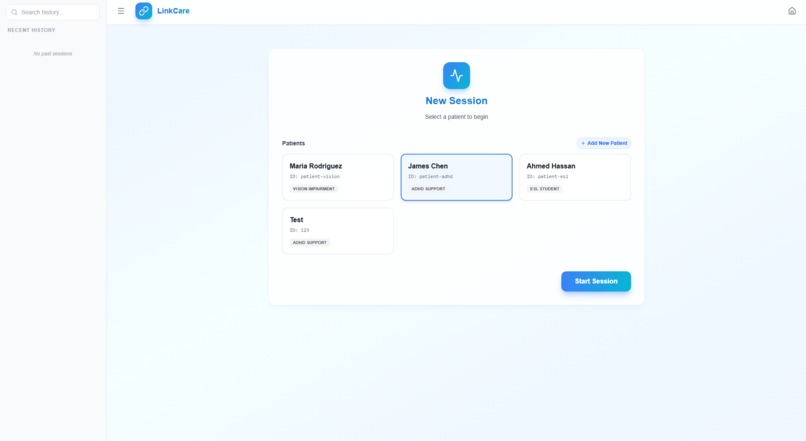 LinkCare – screenshot 1